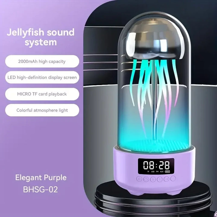 Lisslune | Jellyfish Portable Powerful Colorful Speaker Night Lamp