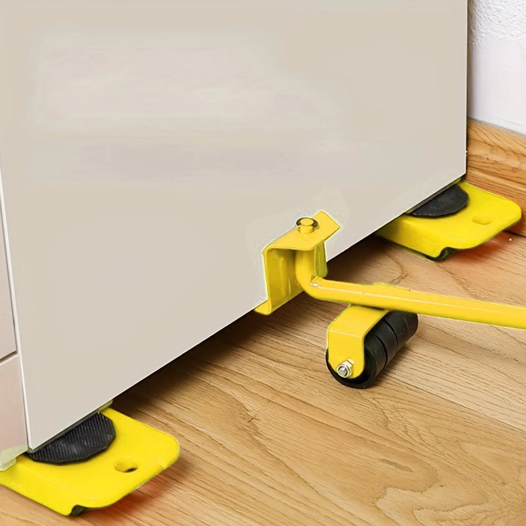 Rynx | Furniture Transport Tool Set Heavy Moving Rollers with Bar Furniture Lifter with Wheel Professional Moving Tool