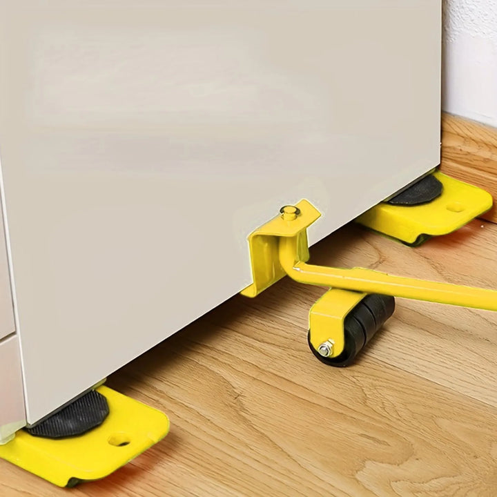 Rynx | Furniture Transport Tool Set Heavy Moving Rollers with Bar Furniture Lifter with Wheel Professional Moving Tool