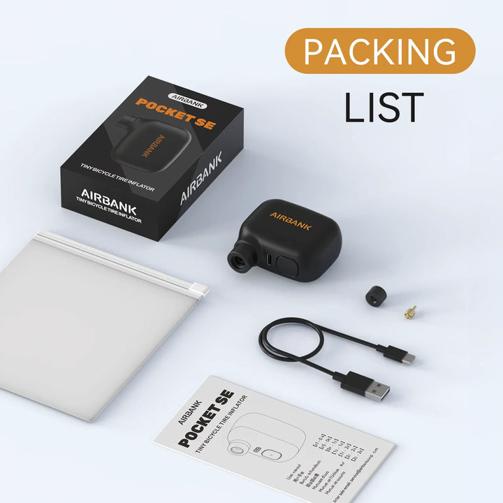 Lisslune | Pocket SE Mini Portable Electric Pump For Bicycle