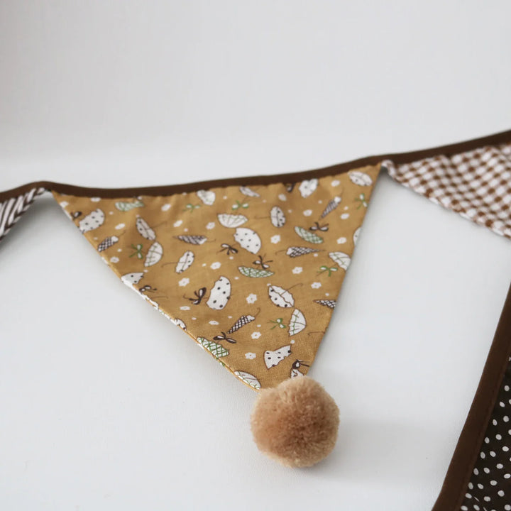 Rynx | Nordic Style Hanging Decorations Cotton Dots Floral Garland Children's Room Accessories Home Party Wedding Wall Children's Room Decoration