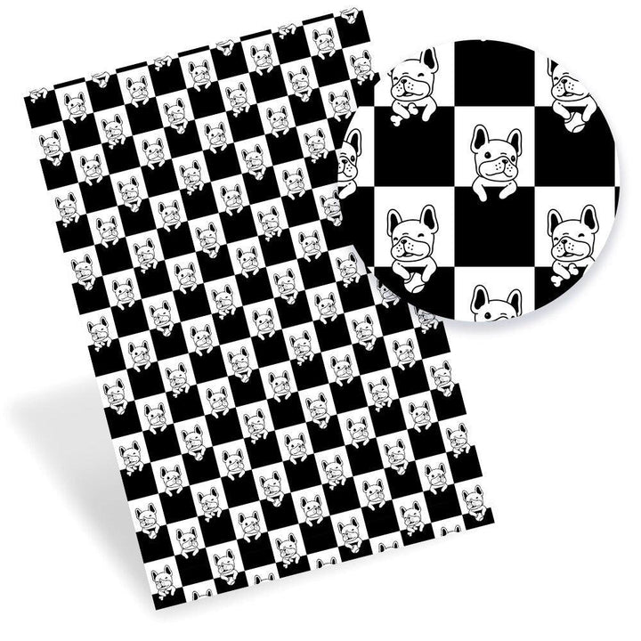 Lisslune | Puppy Pals Synthetic Leather Craft Set with adorable dog prints