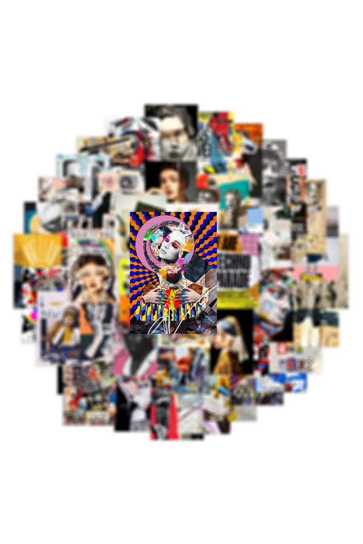 Lisslune | Art Stickers Collection 10/30/50 pcs.