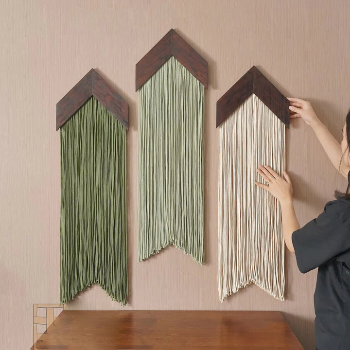 Lisslune | Cloud Fringes Wall Hanging