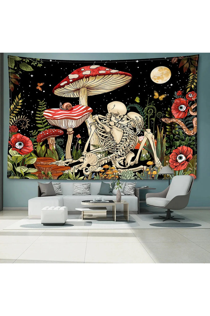 Lisslune | Skeleton Tapestry
