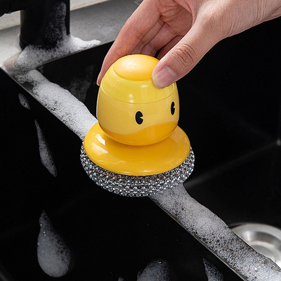 Lisslune | Duck Shape Dishwashing Scrubber