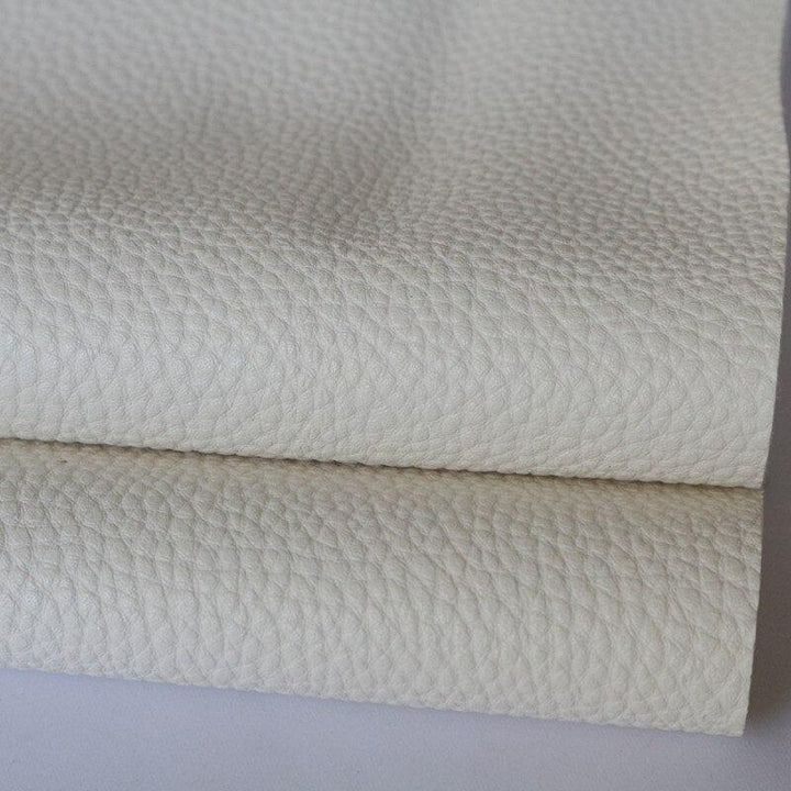 Lisslune | Elegant Lychee Pattern Vegan Leather Craft Sheet - A4 Size for Creative Projects