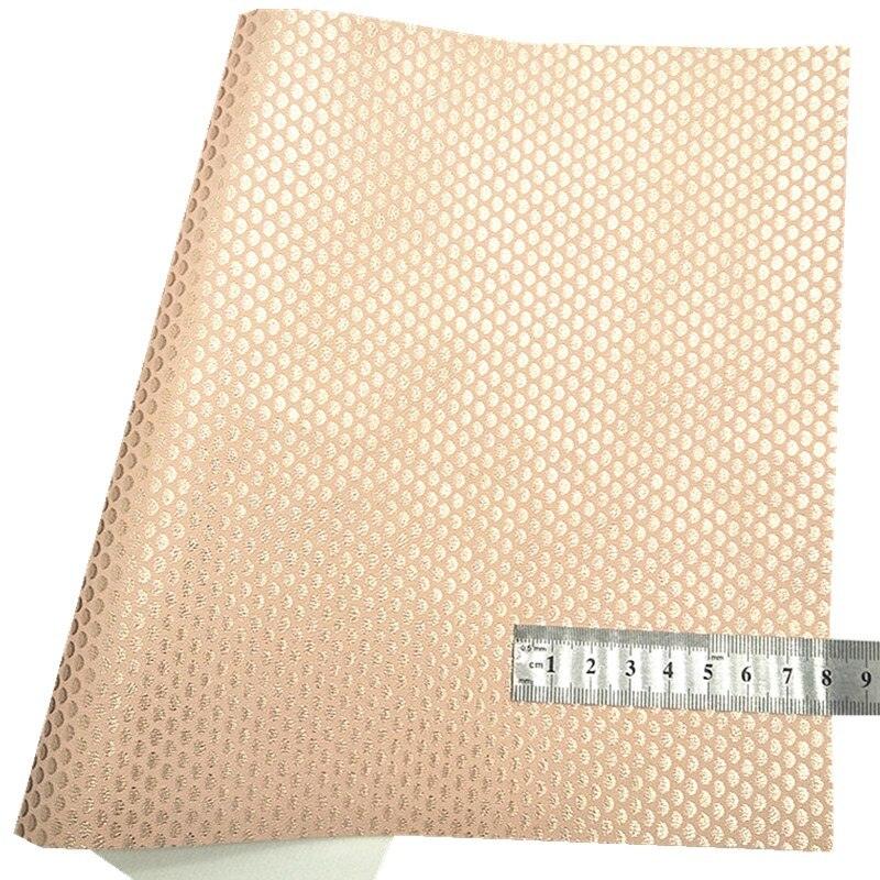Lisslune | Glamorous Chunky Glitter Peony Pattern Synthetic Leather - Essential for Crafters