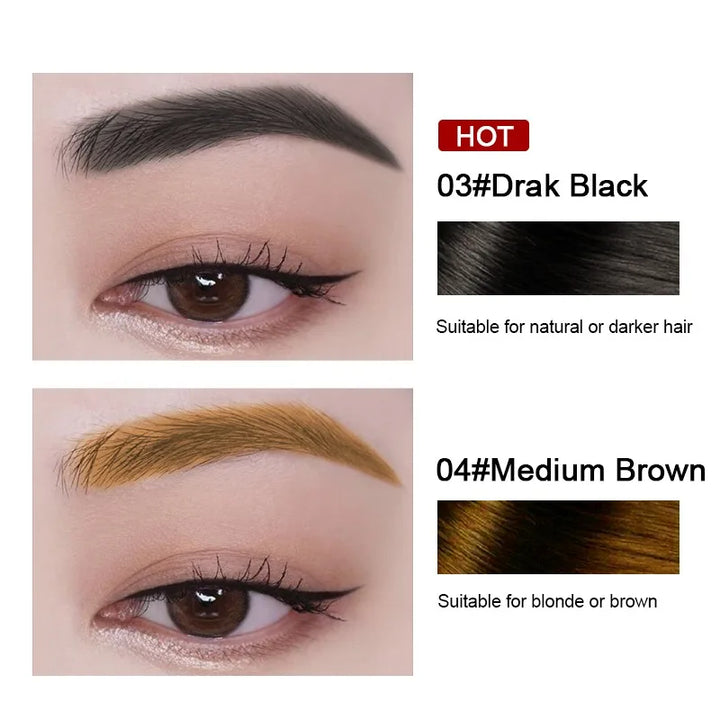 Rynx | 1PC sealed, colored eyebrow cream, natural three-dimensional waterproof, sweat-proof, non-fading, non-fading eyebrow powder eye makeup