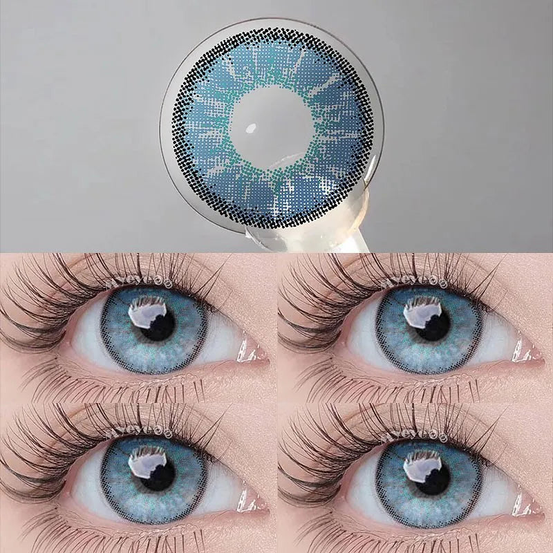 Rynx | 1 Pair Colored Contact Lenses for Eyes Brown Lenses Blue Lenses Gray Contact Lenses Fashion Lenses Free Shipping