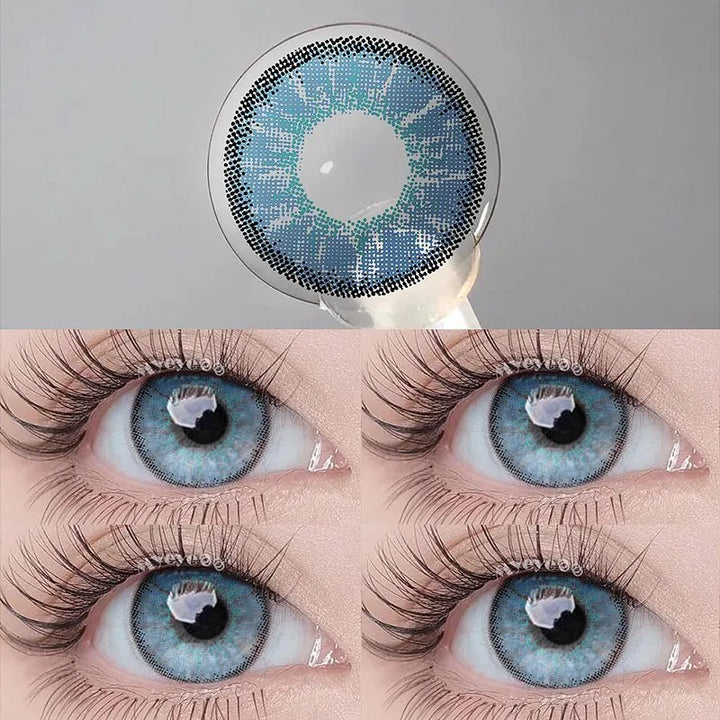 Rynx | 1 Pair Colored Contact Lenses for Eyes Brown Lenses Blue Lenses Gray Contact Lenses Fashion Lenses Free Shipping