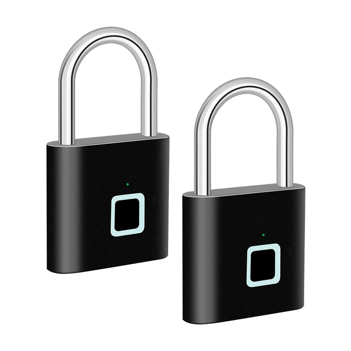 Lisslune | Smart Fingerprint Padlock with USB Charging & Waterproof Design – Titan