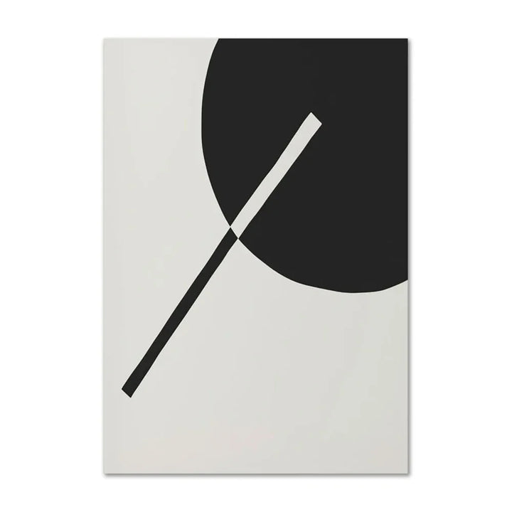 Lisslune | Monochrome Canvas Poster
