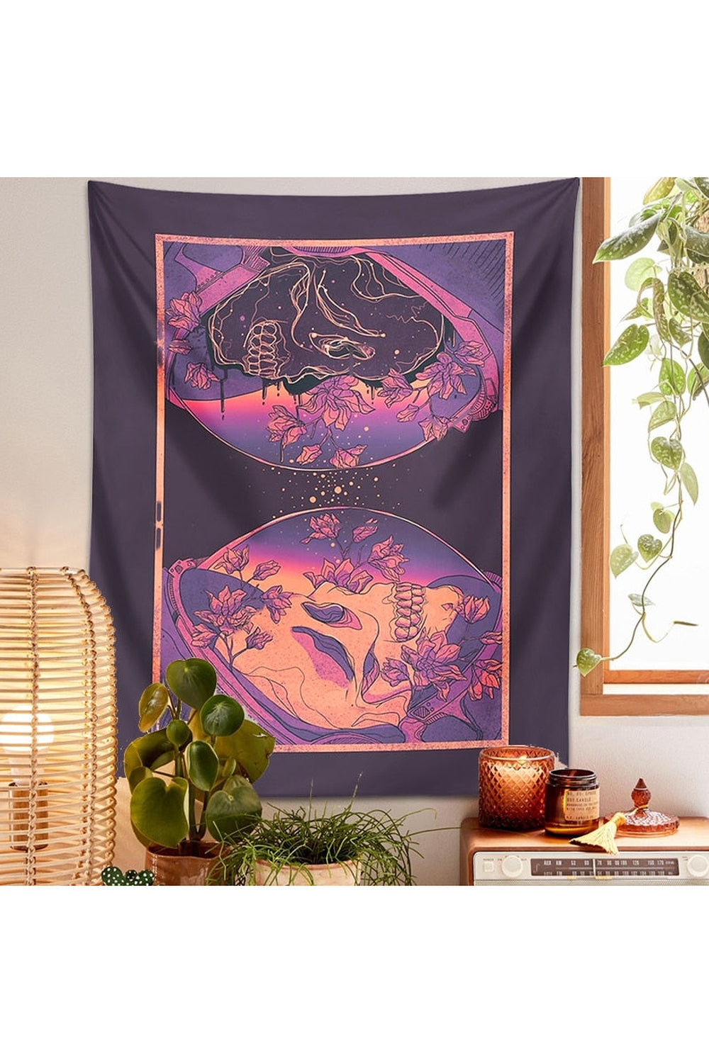 Lisslune | Connections Psychedelic Tapestry