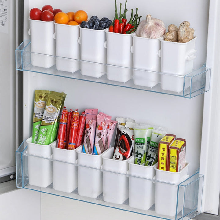 Lisslune | Side Door Refrigerator Organizer Food Storage Box