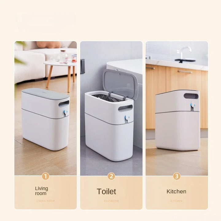Lisslune | Smart Dispose Auto Wrap Trash Can
