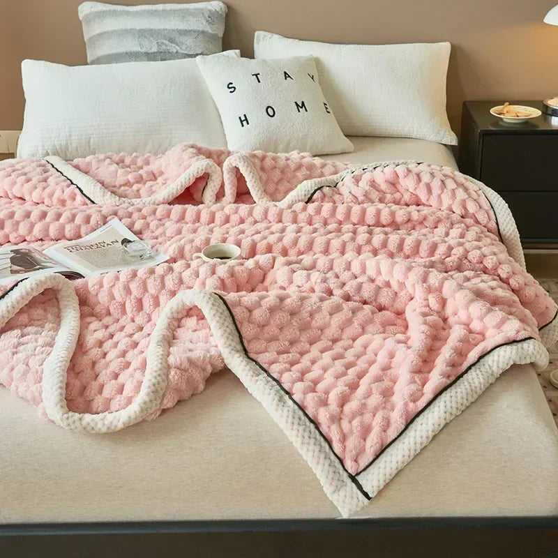 Lisslune | TurtleVelvet | Autumn Flannel Blanket
