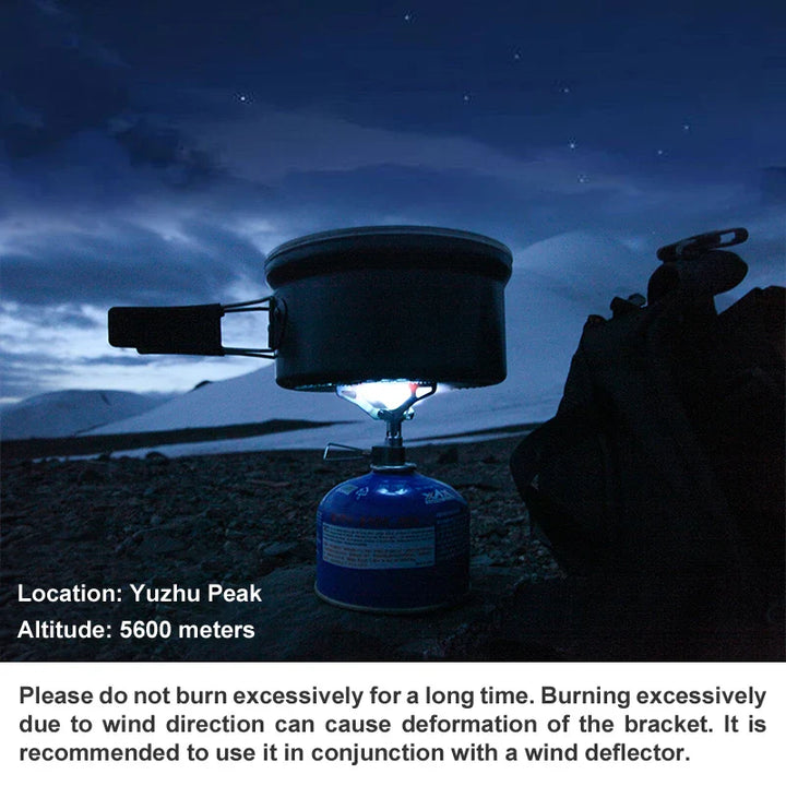 Lisslune | Outdoor Titanium Gas Burner