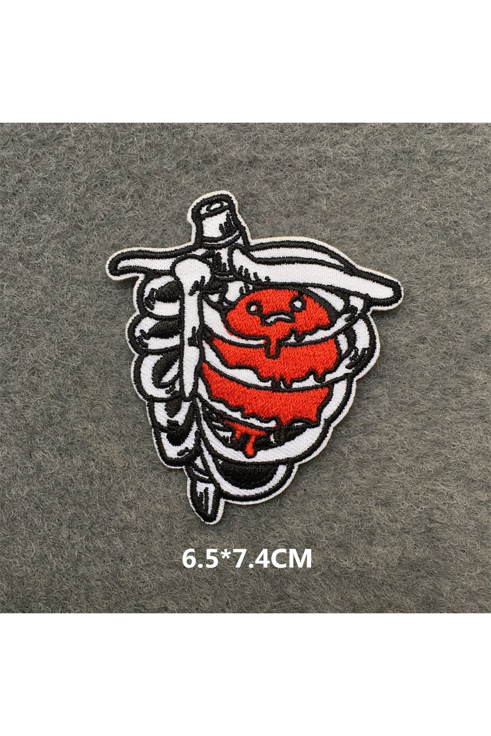 Lisslune | Punk embroidered patch set