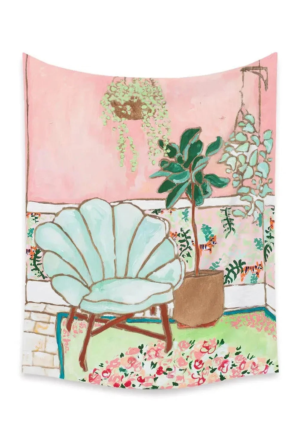Lisslune | Garden Patio Wall Tapestry