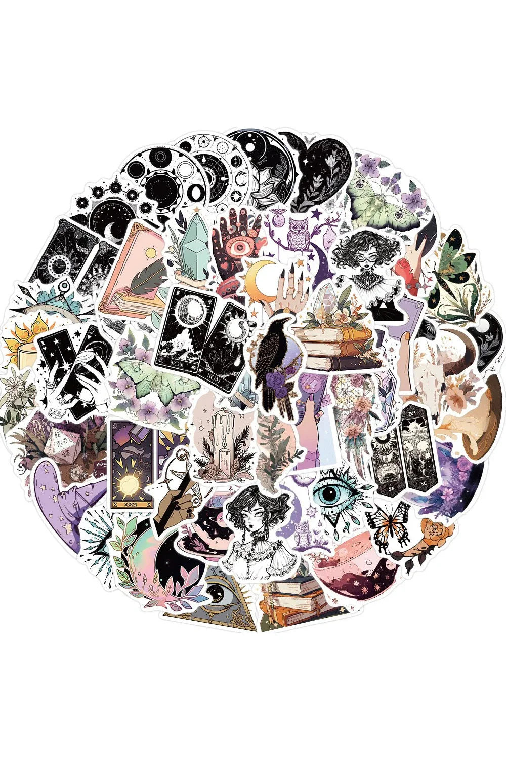 Lisslune | Witch Scrapbooking Stickers