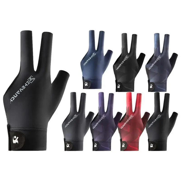 Lisslune | Left-Handed Billiard Glove - Three-Finger Design for Outstanding Performance