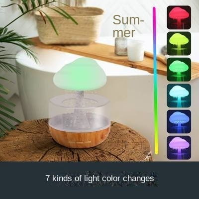 Lisslune | Rain Cloud Mushroom Air Humidifier Night Lamp