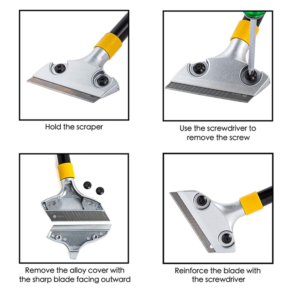 Lisslune | Genius Wall Floor Cleaning Scraper Tool