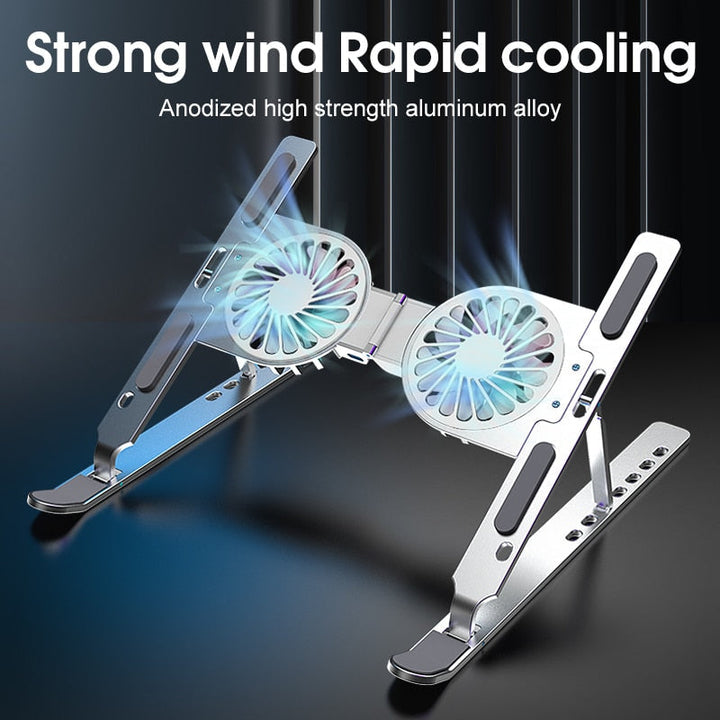 Lisslune | Cooling Fan Laptop Stand