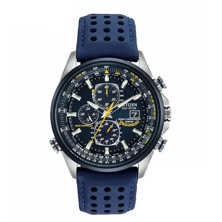 Lisslune | Men’s Stainless Steel Chronograph Watch with Calendar