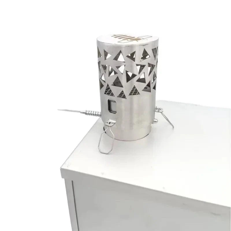 Lisslune | Stainless Steel Chimney Spark Guard and Rain Protection for Wood Stoves
