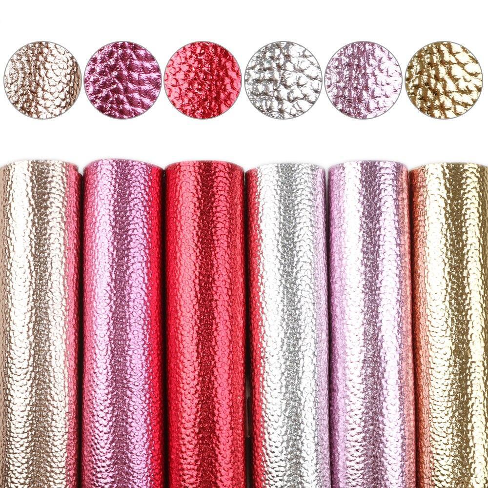 Lisslune | Vibrant Sparkle Faux Leather Craft Set