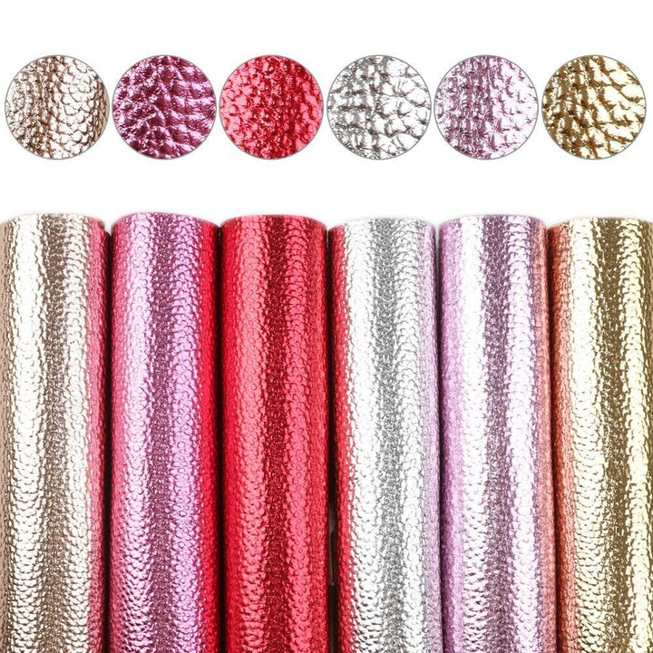 Lisslune | Vibrant Sparkle Faux Leather Craft Set