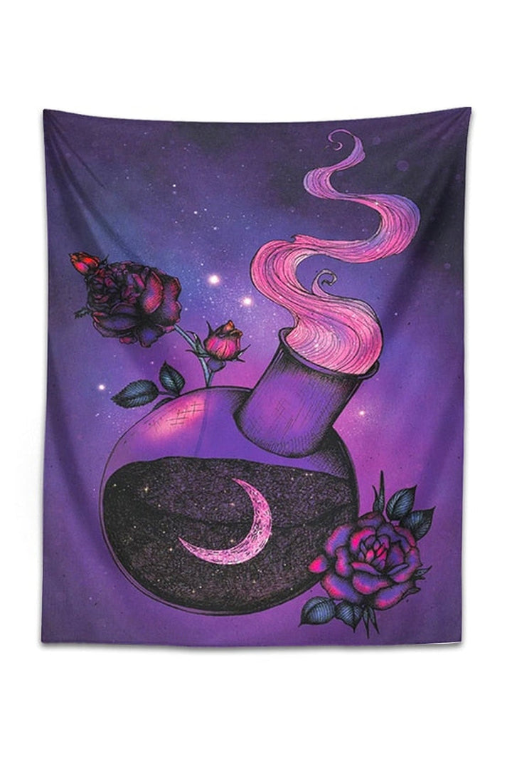 Lisslune | Trippy Rose Magic Wand Carpet