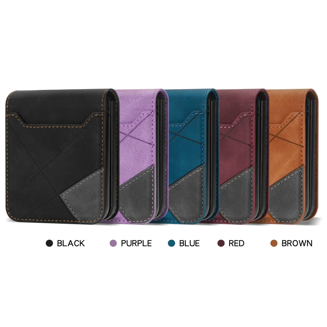 Lisslune | Leather Wallet Case for Samsung Galaxy Z Flip Series