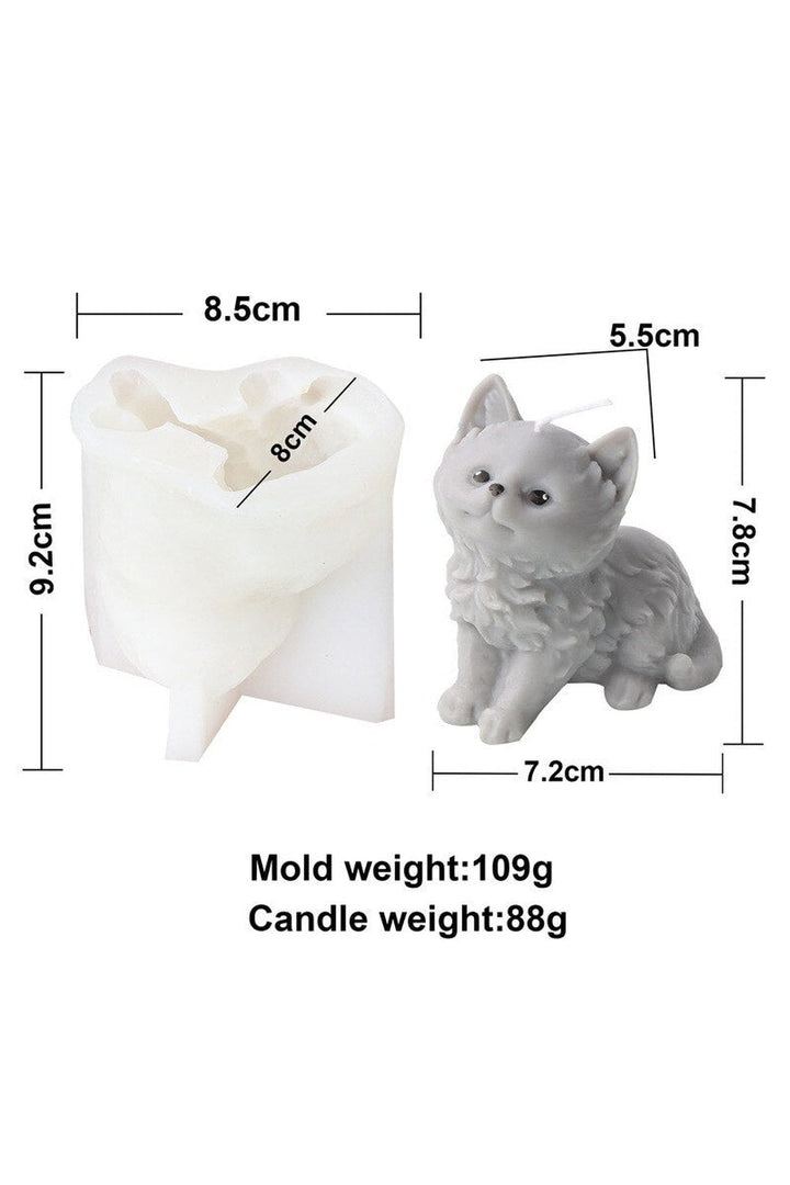 Lisslune | & Bear Gypsum Candle Mold