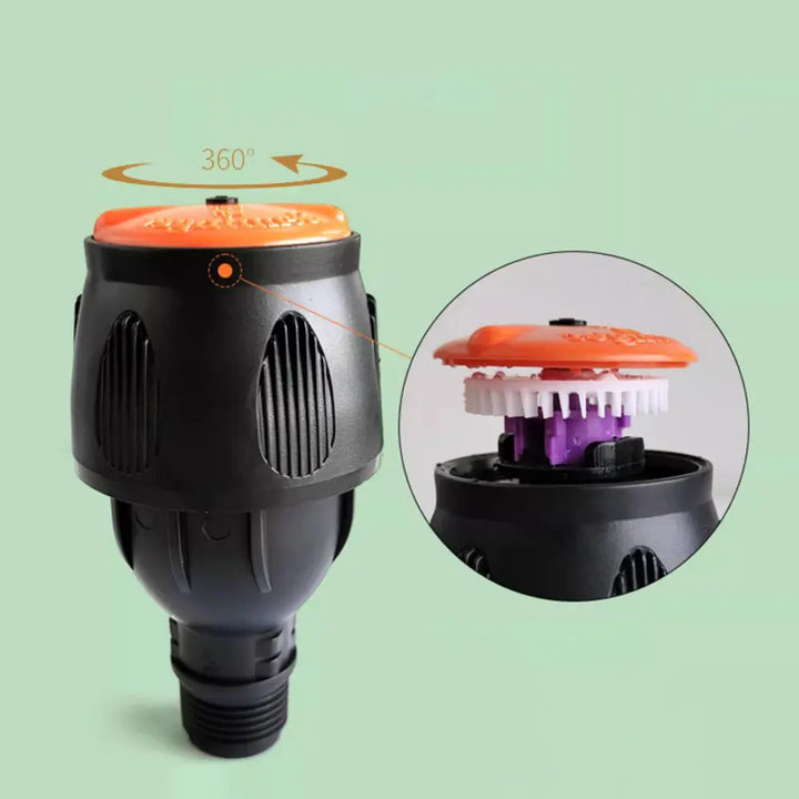 Lisslune | Automatic Rotating Garden Sprinkler with Retractable Tripod for the Garden