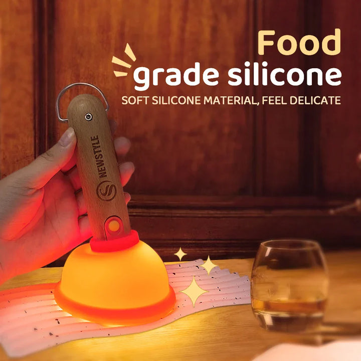 Lisslune | Plunger Style Stress Relief LED Night Lamp