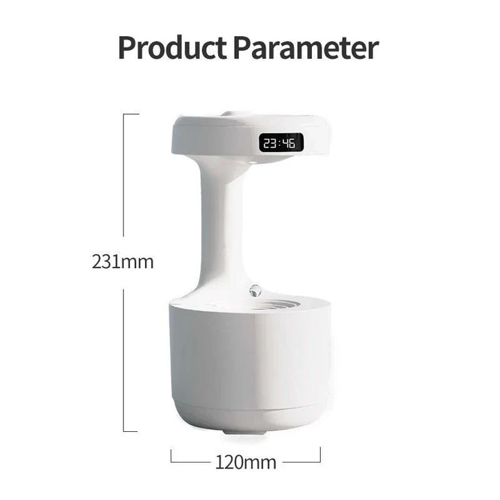 Lisslune | Anti-Gravity Water Droplet Air Humidifier Night Lamp