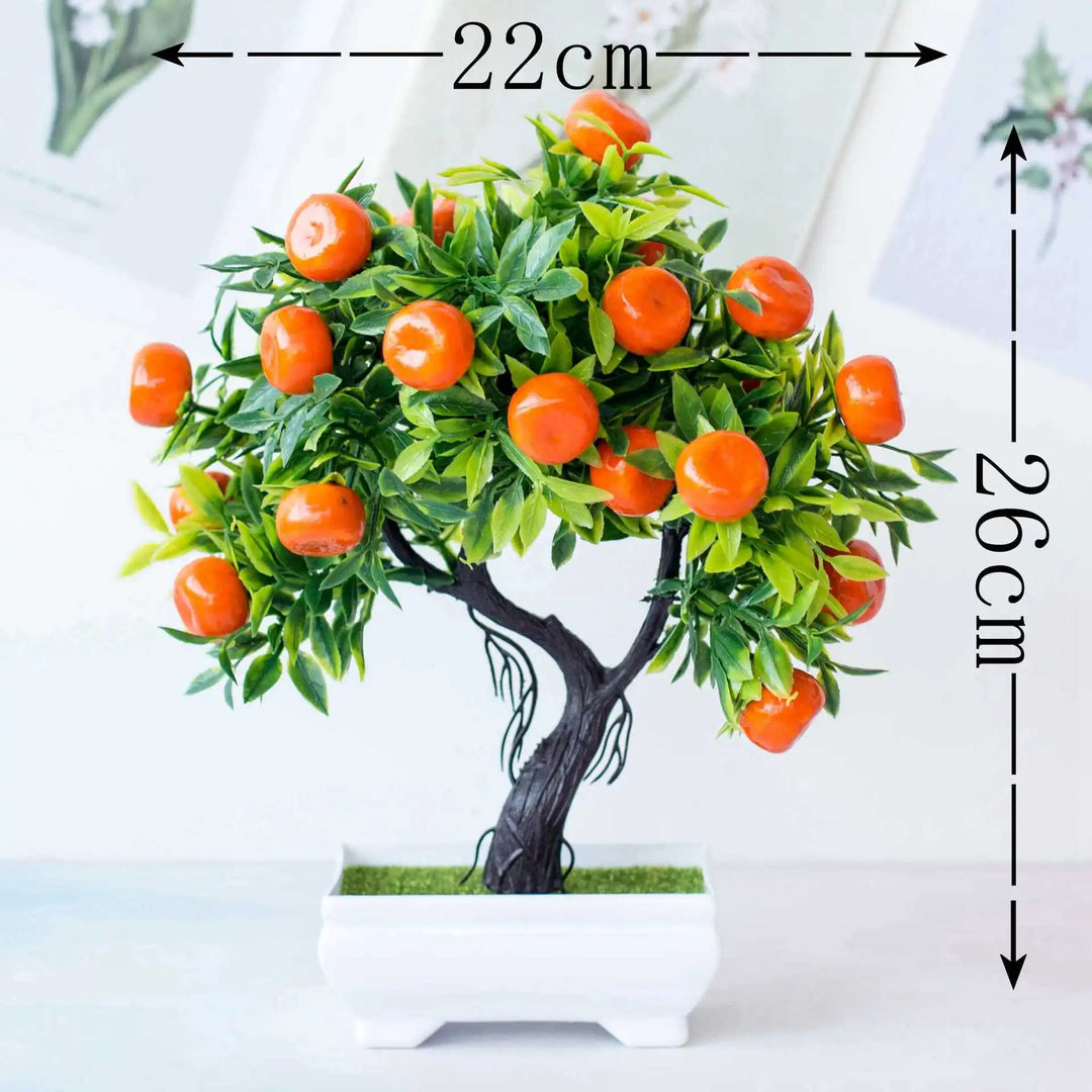 Lisslune | Artificial Orange Kumquat Fruit Tree