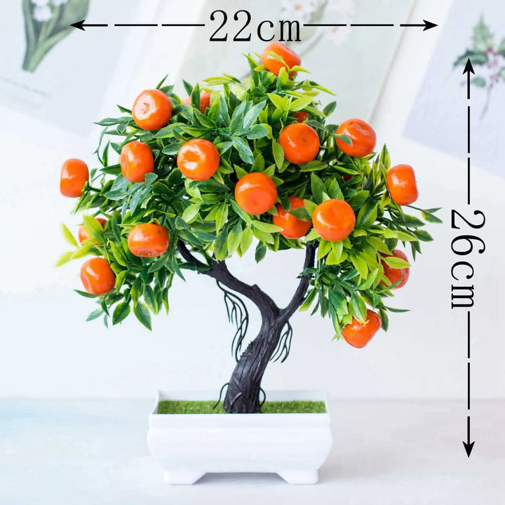 Lisslune | Artificial Orange Kumquat Fruit Tree