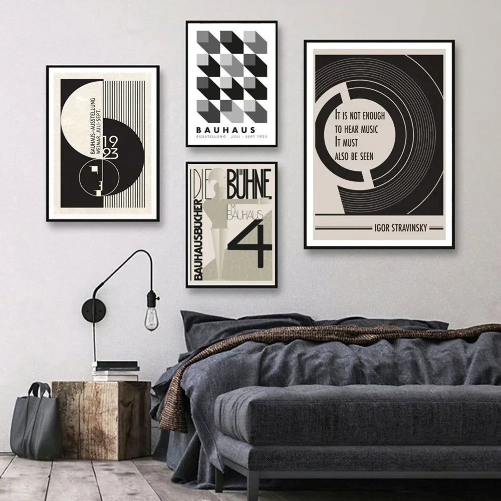 Lisslune | Monochrome Canvas Poster