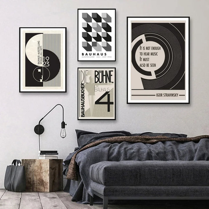 Lisslune | Monochrome Canvas Poster