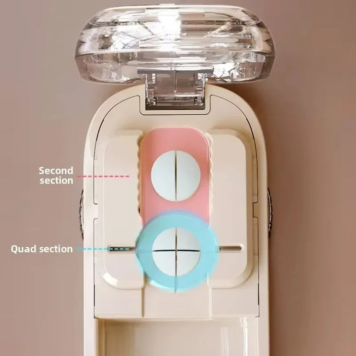 Lisslune | Pocket Size Dustproof Pill Cutter Organizer