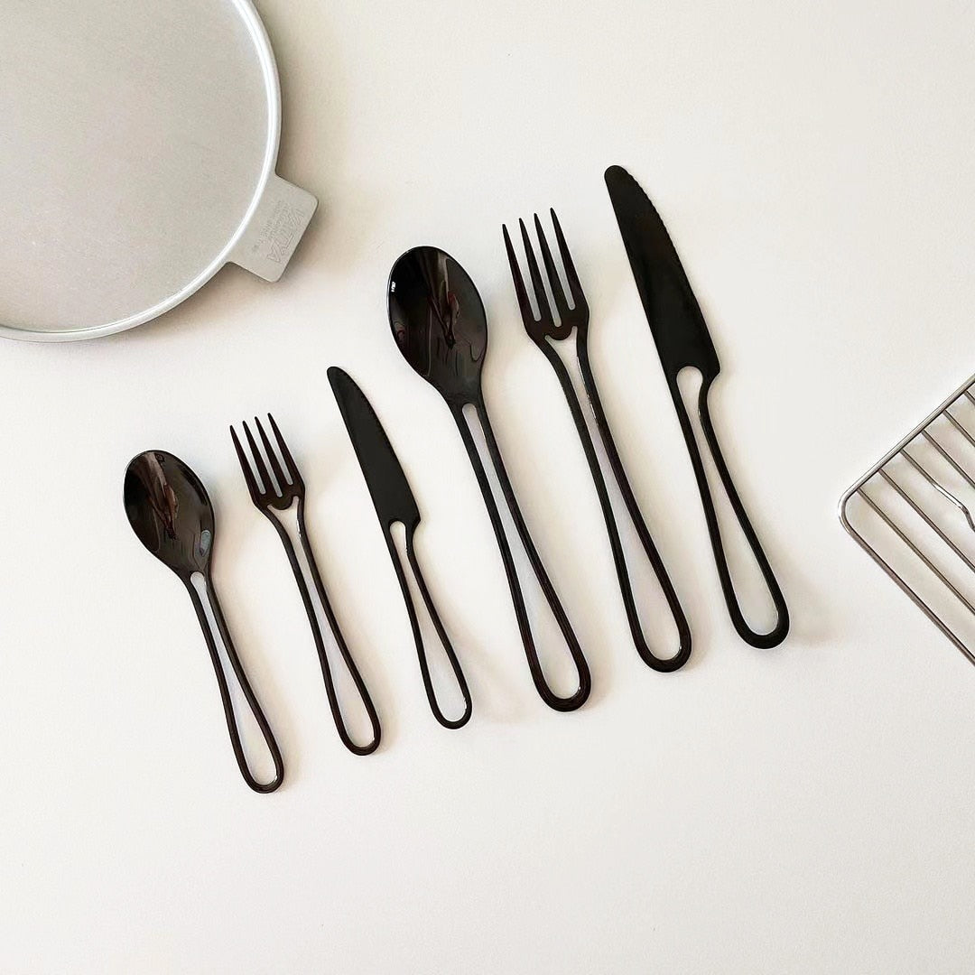 Lisslune | Outline Cutlery Set made of Stainless Steel