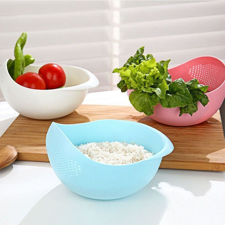 Lisslune | 2in1 Easy Rice Drainer Basket