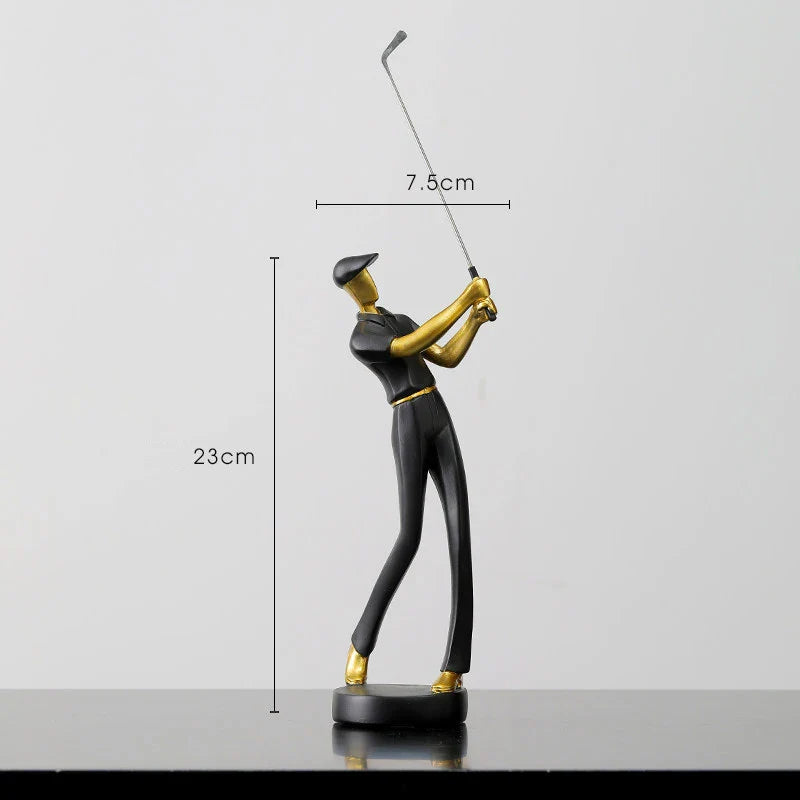 Lisslune | TeeStance - Elegant Golf Pose Sculpture