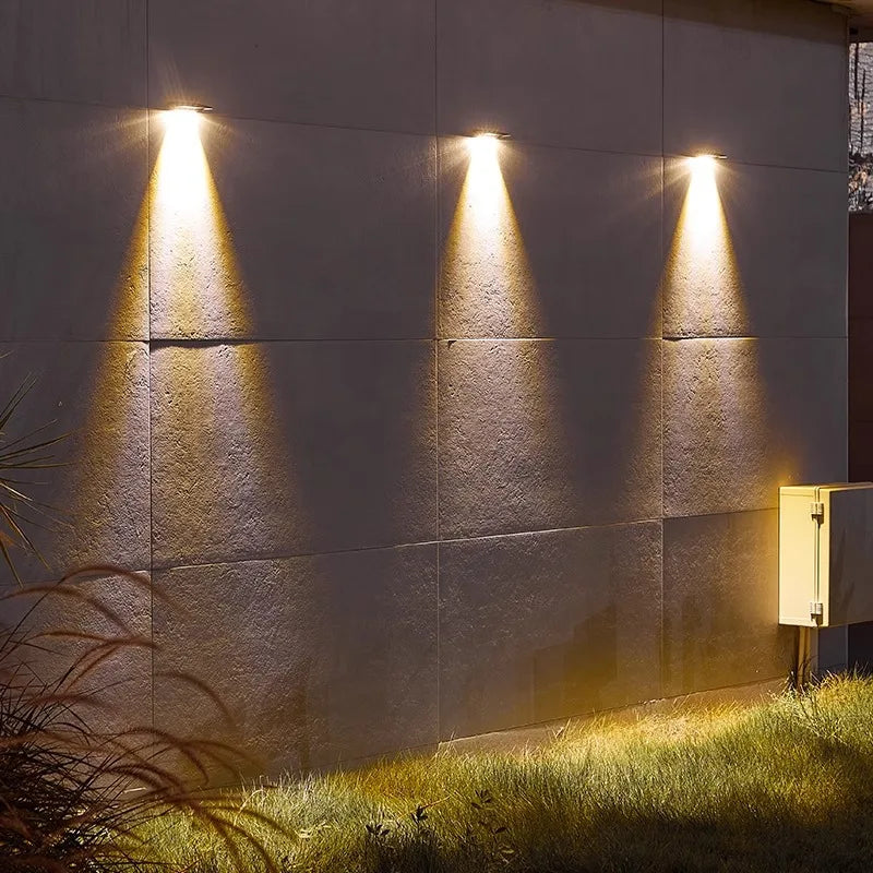 Lisslune | EcoRadiance Solar Accent Lights 2-Piece Set | Outdoor Lighting | Energy Efficient | Decorative Light for Garden & Terrace