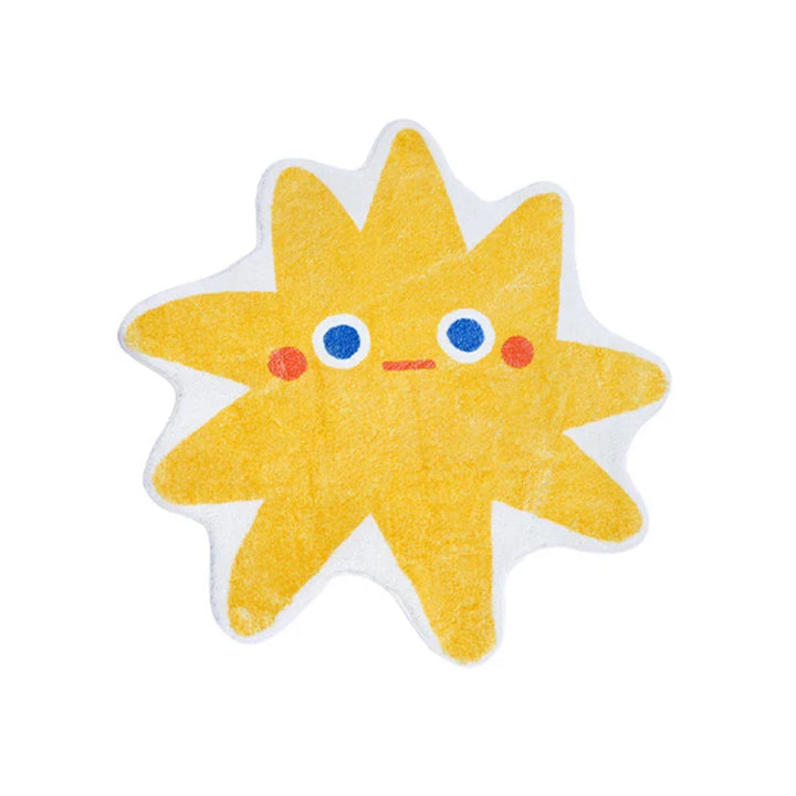 Rynx | Beautiful Print Star Bedroom Rug Cartoon Kids Room Bedside Mat Soft Living Room Carpet Floor Pad Kawaii Home Kids Room Decor