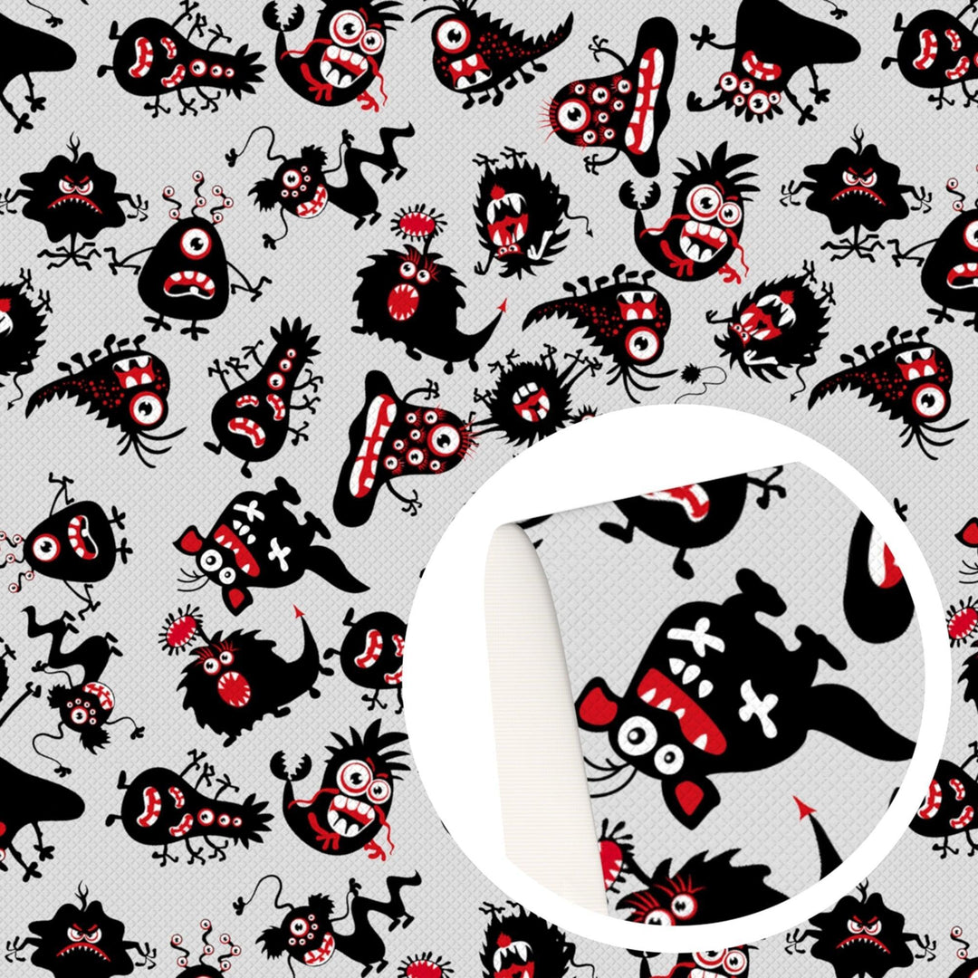 Lisslune | Halloween-themed leather craft sheets - ghost & pumpkin designs for DIY projects